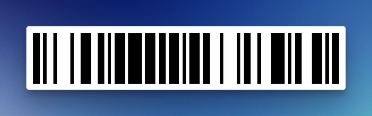 the C128 barcode view