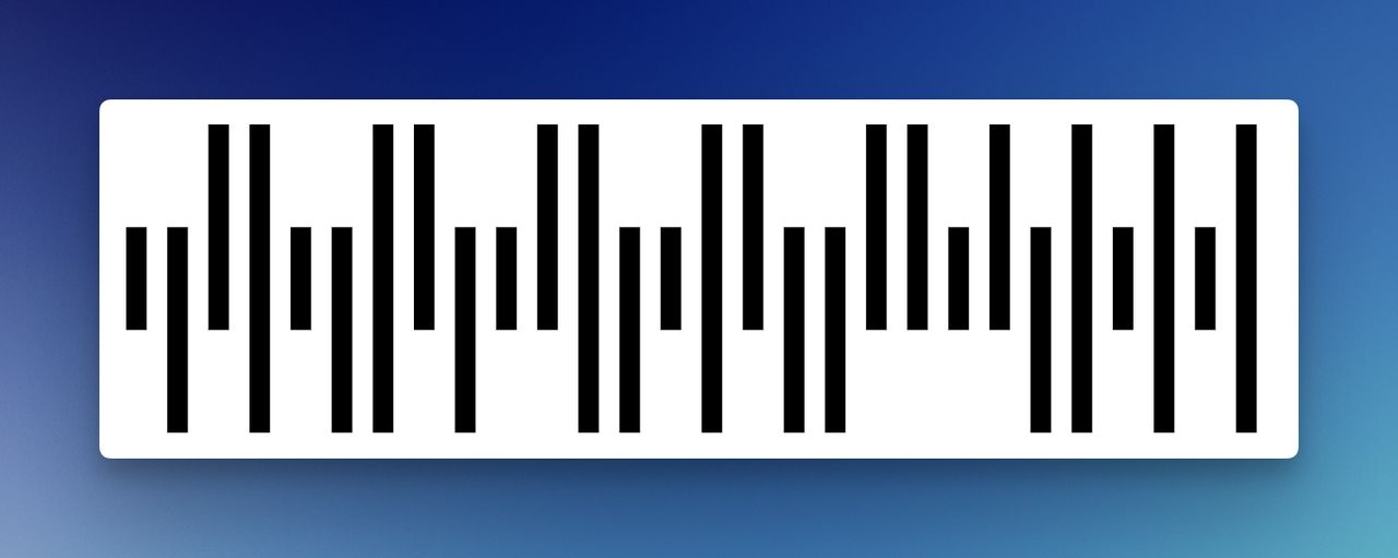 the KIX barcode view