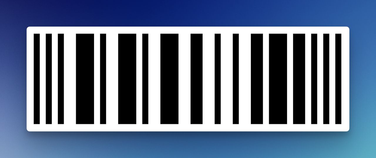the UPCE barcode view