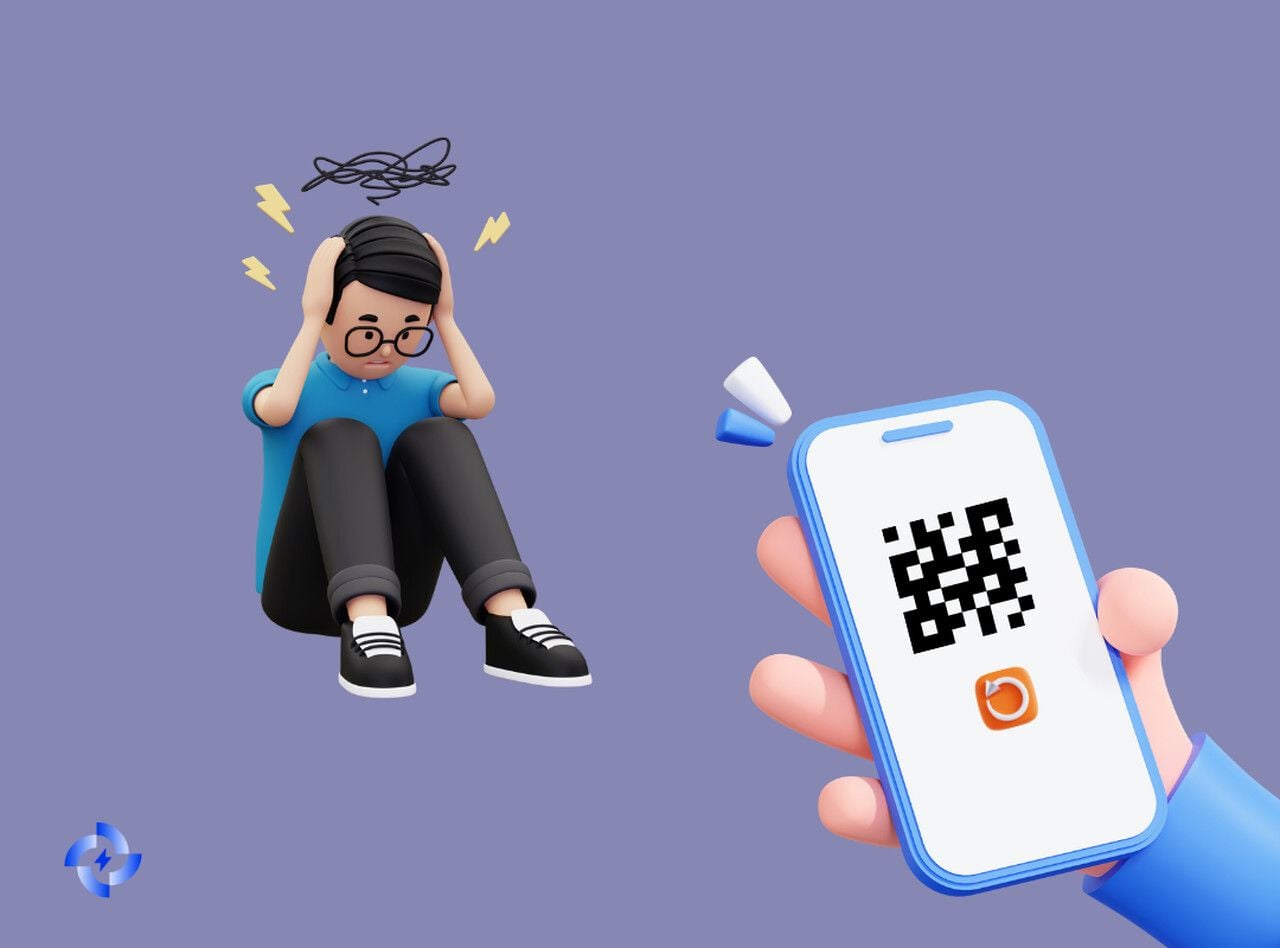 the QR code on Android phone not working properly