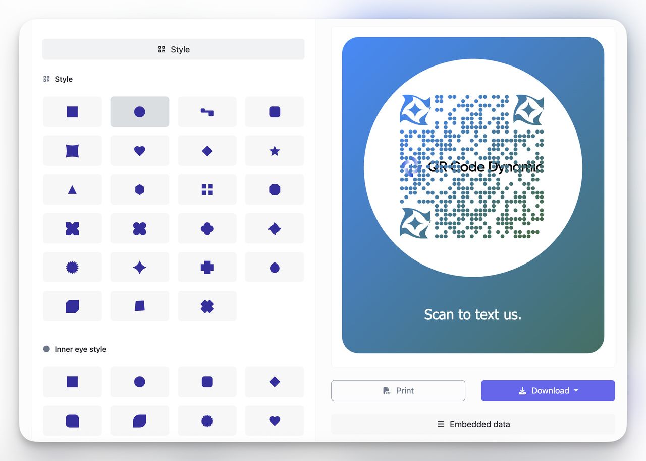 Design tips for SMS QR codes with logo and branding